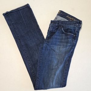 7 For All Mankind Women's  Straight Leg Size 24